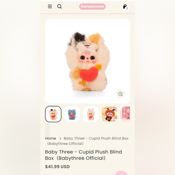 BABY THREE CUPID SERIES Collectible Blind Box 💯 AUTHENTIC | MSRP $42 - Picture 6 of 6